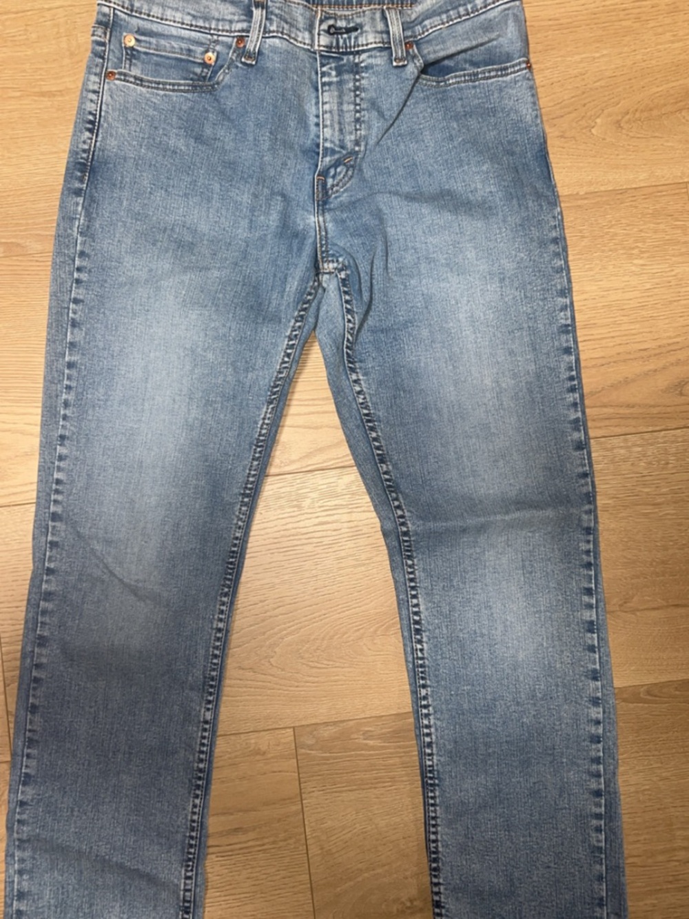 Men’s 511 Levi's Light Blue Denim Jeans with Red Tab 32/32 - Picture 3 of 6